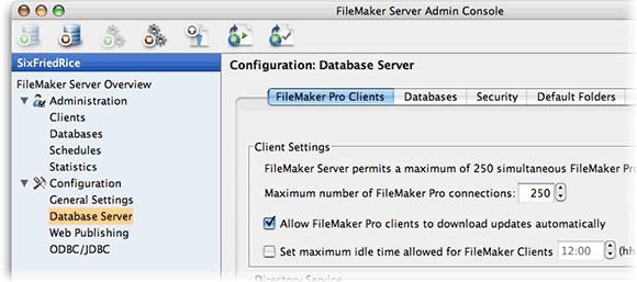 which browsers work best with filemaker pro server