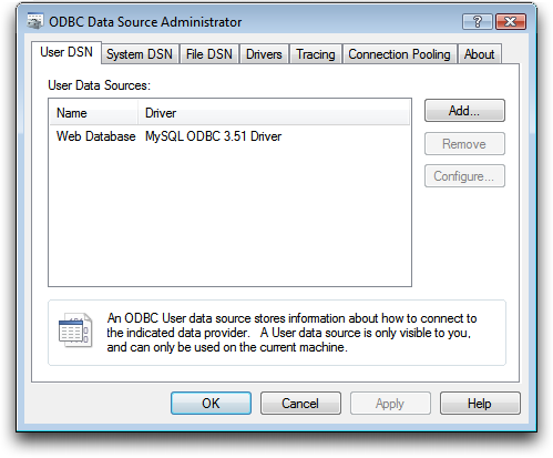 microsoft odbc driver for sql server registry key