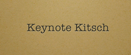 Keynoteâ€™s themes, silliness aside, are rich and attractive.