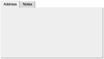 A Tab Control with two tab panels.